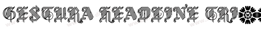 Gestura Headline TRI字体转换 Gestura Headline TRI字体转换